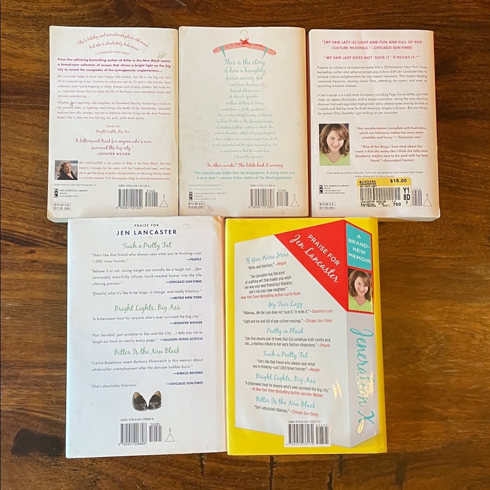 5 JEN LANCASTER Mixed Lot of Books (3 PB + 2 HC) - Picture 2 of 14